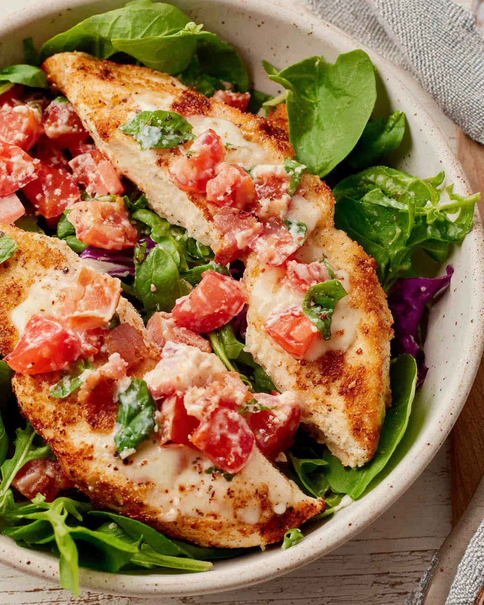 Delicious Toasted Frontega Chicken (Panera Bread Copycat) food shot