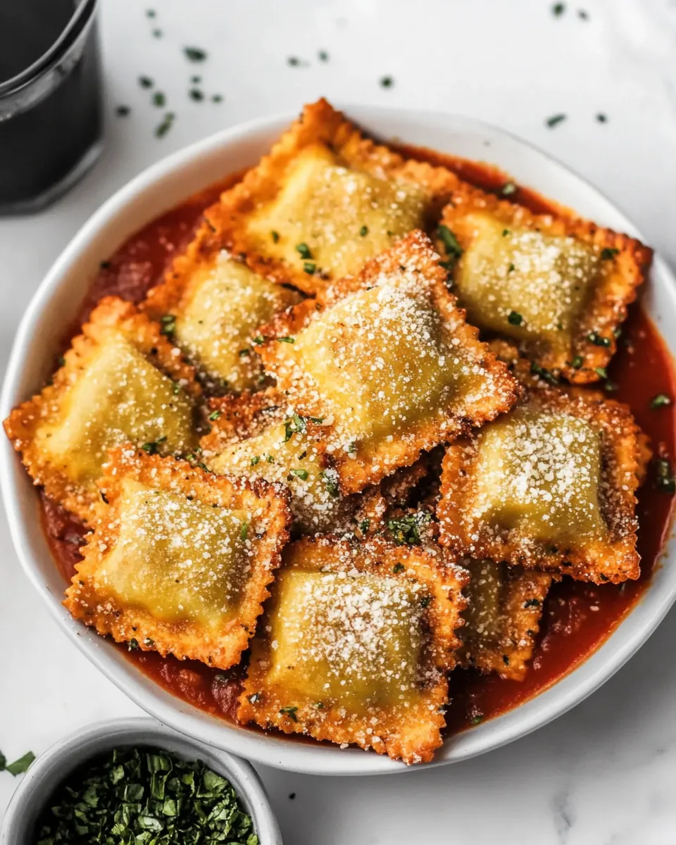 homemade Toasted Ravioli photo