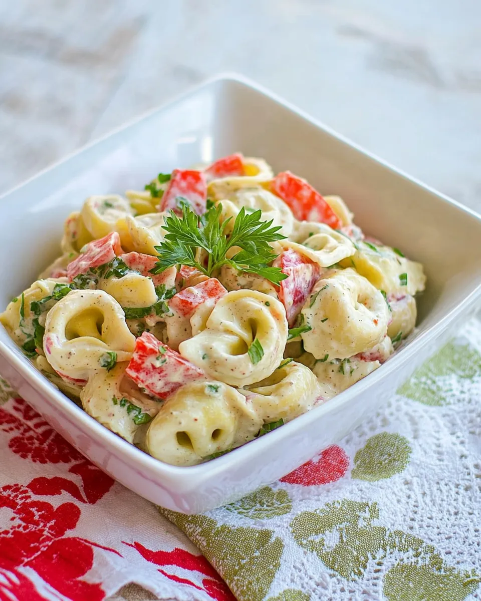 Classic Tortellini Salad Recipe image