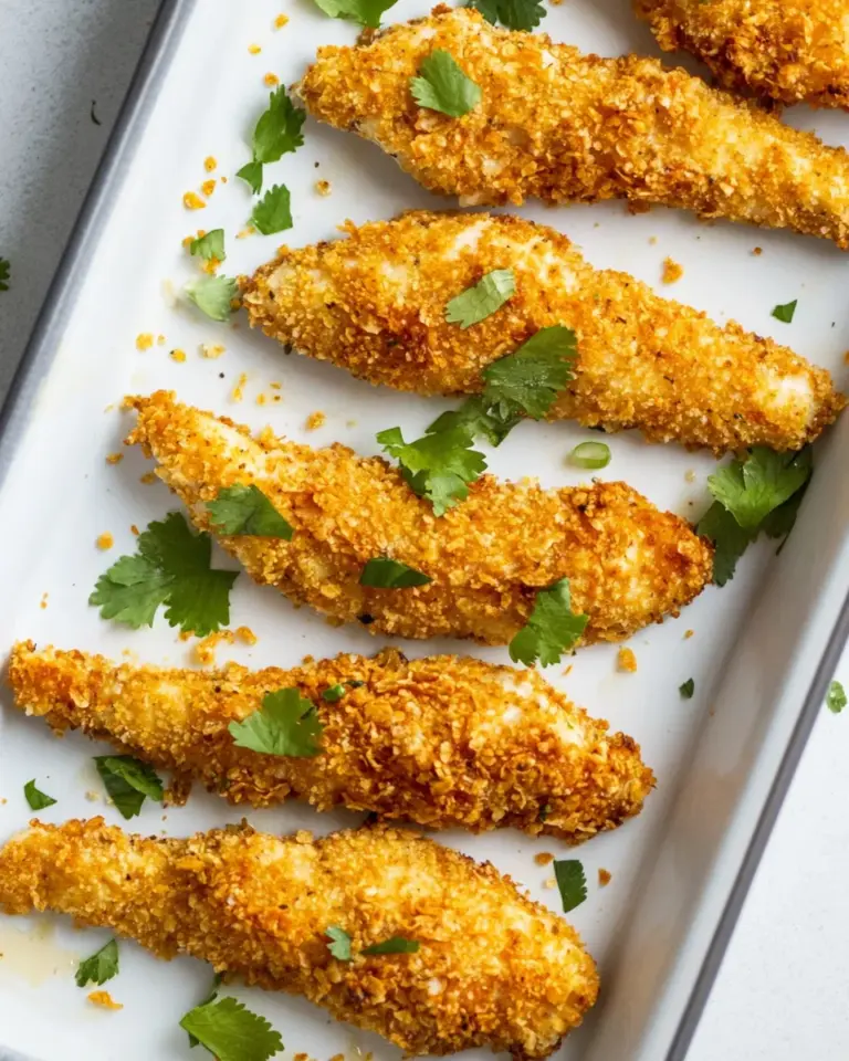Homemade Tortilla Encrusted Chicken Tenders photo