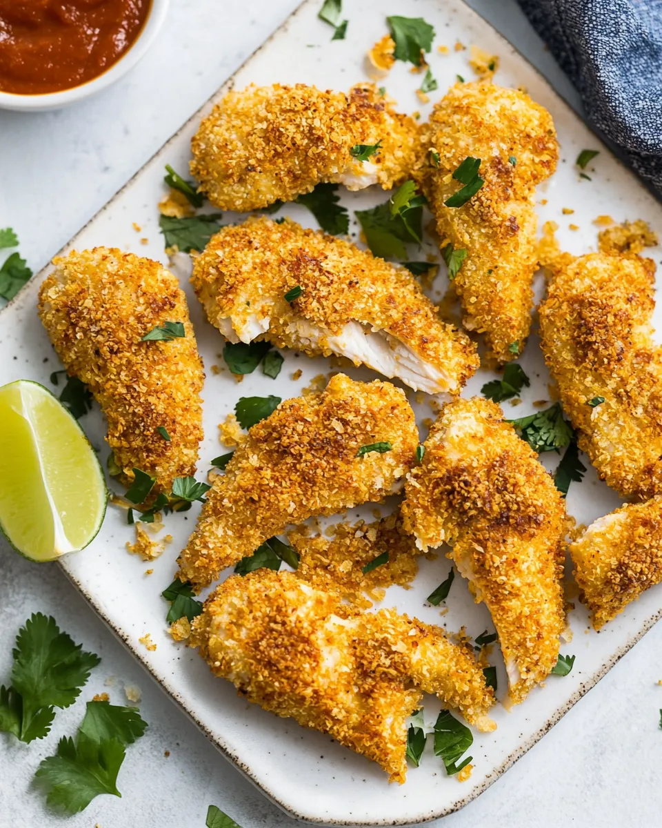 Classic Tortilla Encrusted Chicken Tenders image