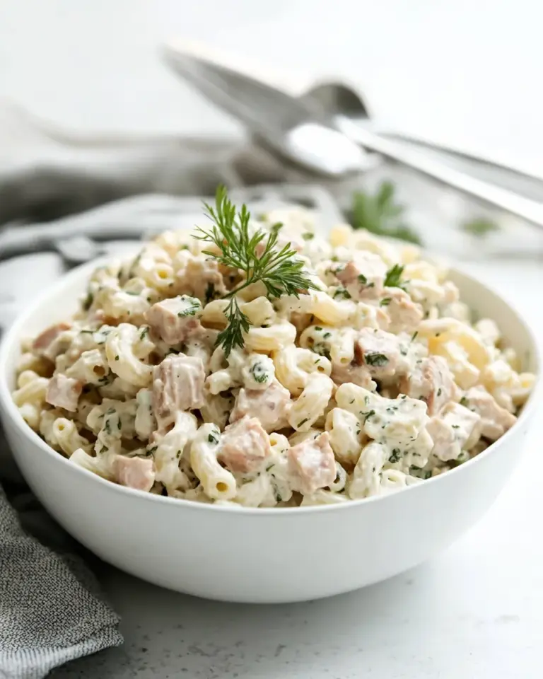 Homemade Tuna Macaroni Salad Recipe photo