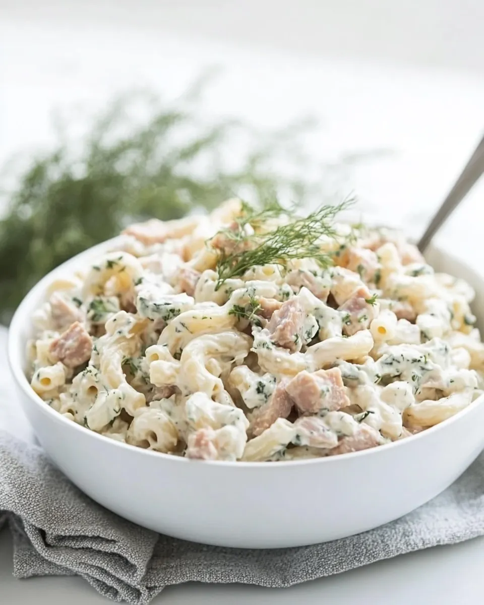 Easy Tuna Macaroni Salad Recipe recipe photo