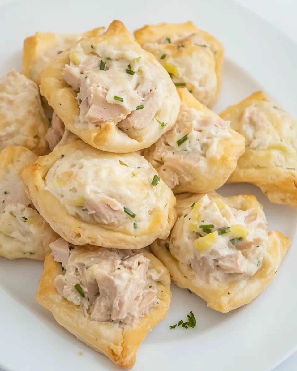 Delicious Tuna Puffs plate image