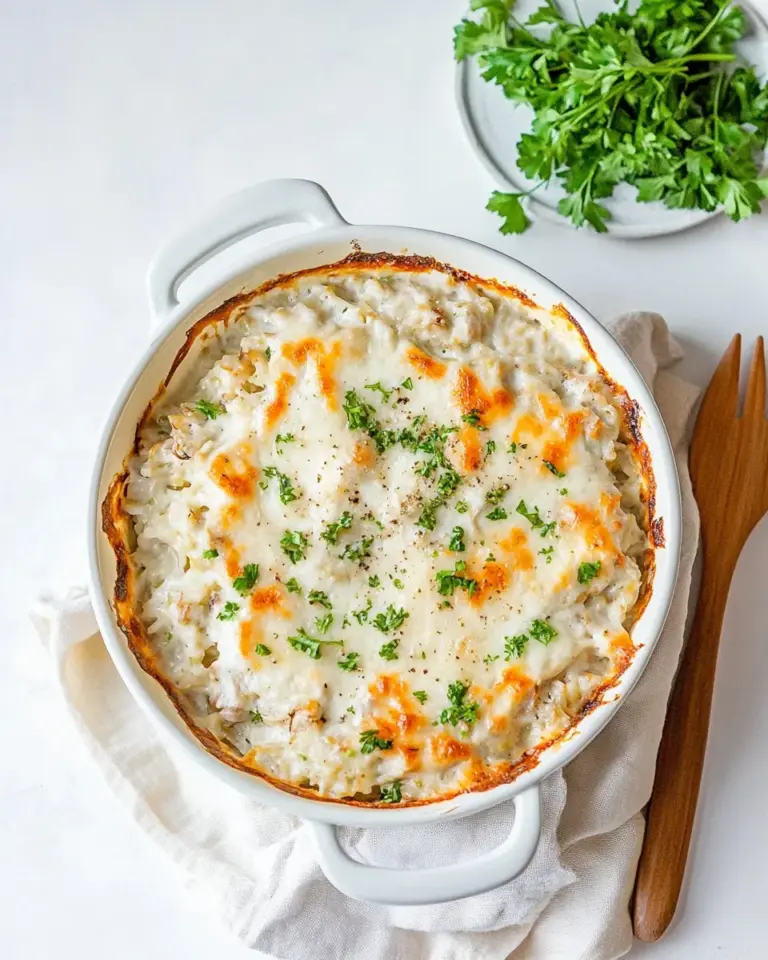 Homemade Tuna Rice Casserole photo