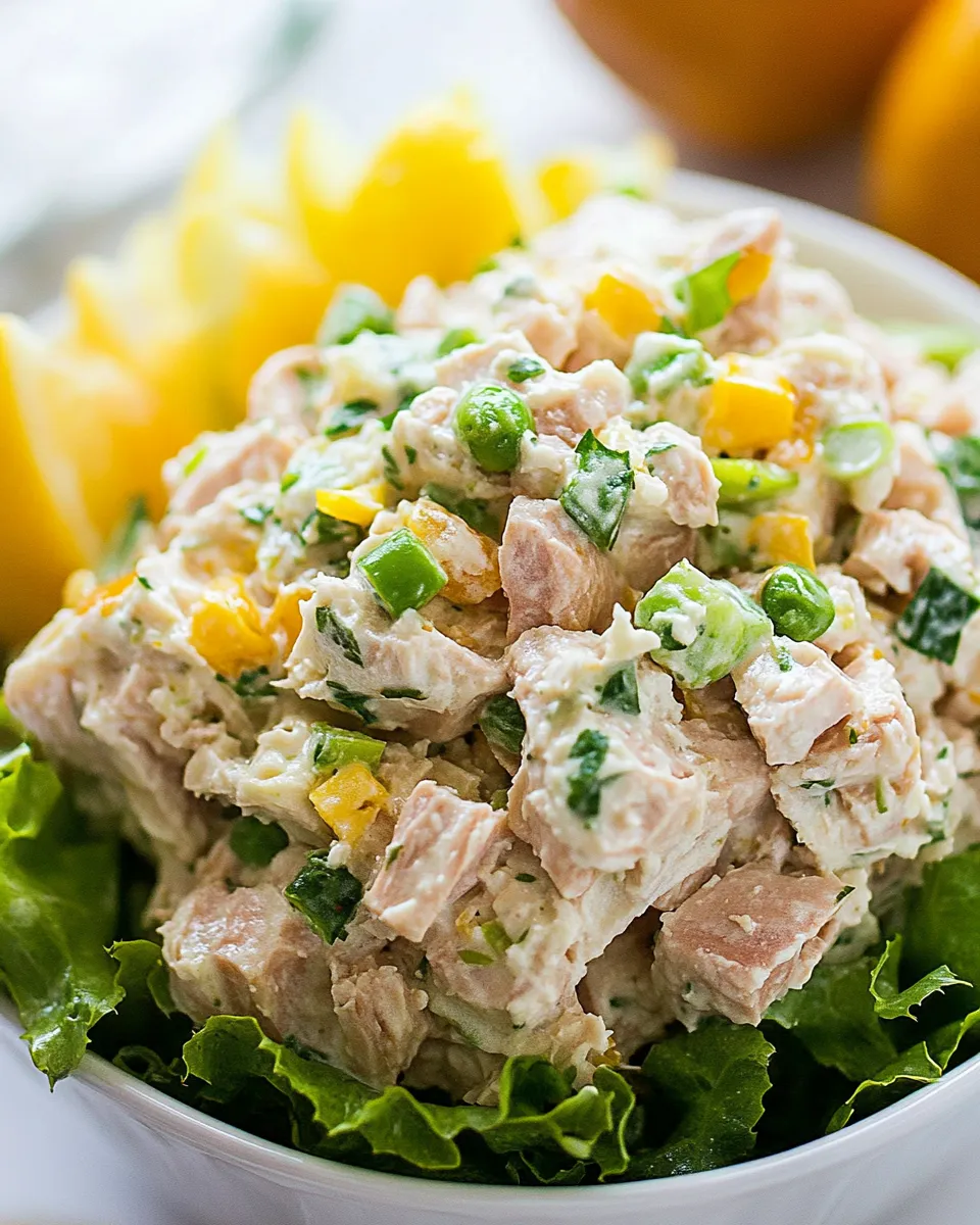 Delicious Tuna Salad Recipe shot