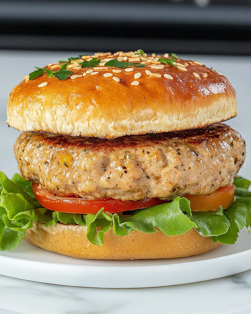 Homemade Turkey Burgers In The Oven photo