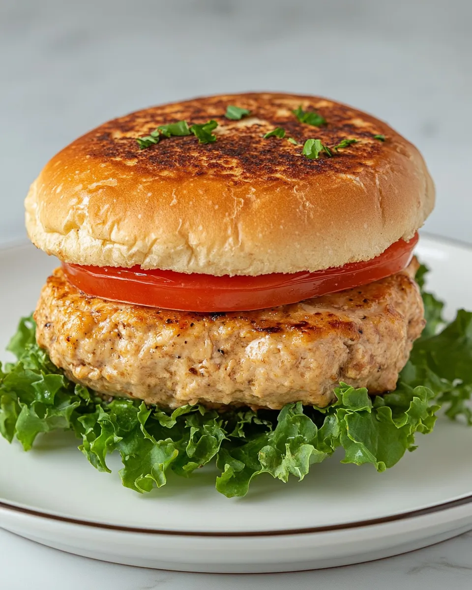 Delicious Turkey Burgers In The Oven dish photo