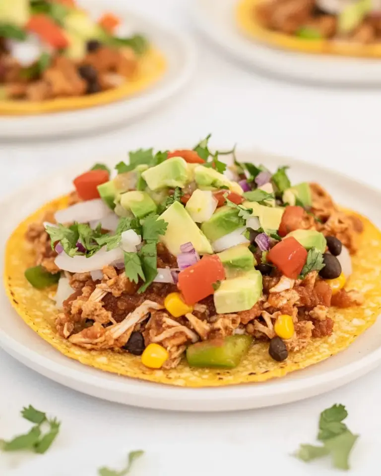 Homemade Turkey Tostadas photo