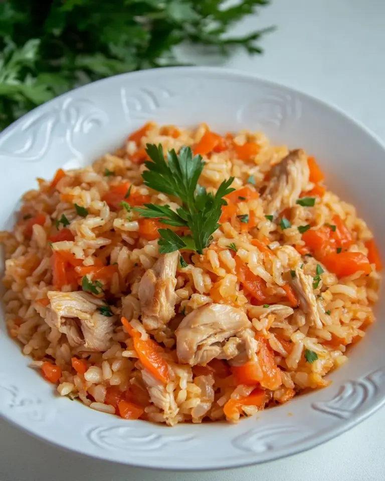 Homemade Ukrainian Chicken Plov (Rice Pilaf) photo