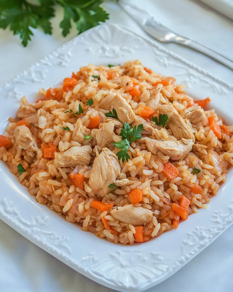Easy Ukrainian Chicken Plov (Rice Pilaf) recipe photo