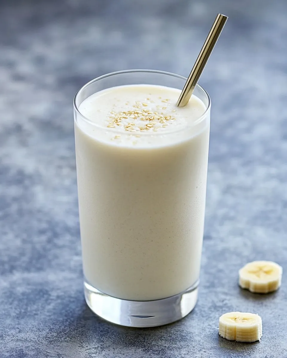 Easy Vanilla Banana & Yogurt Protein Shake picture