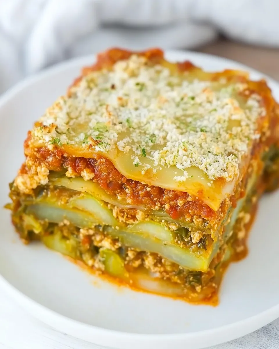 Easy Vegan Cabbage Lasagna recipe photo