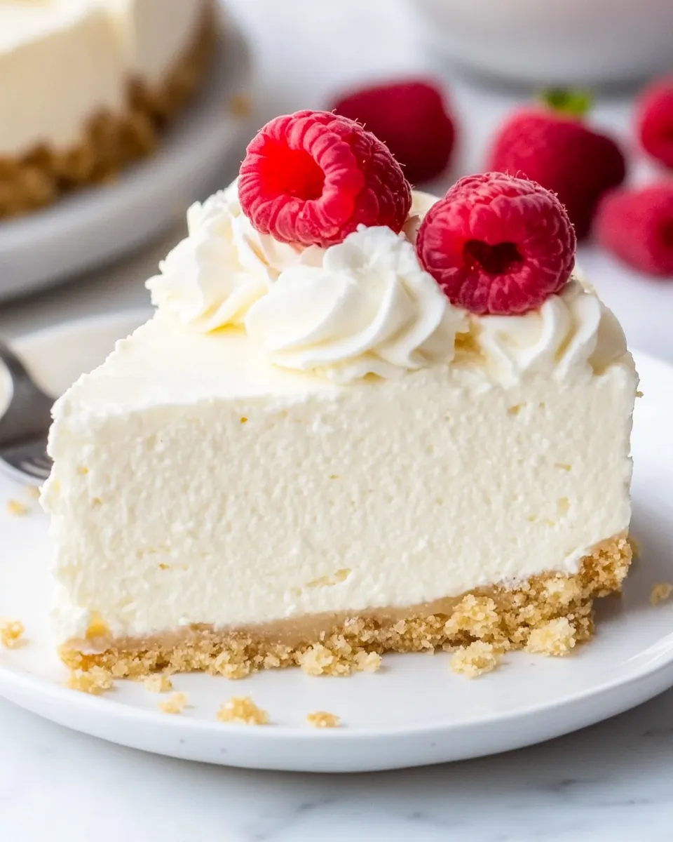 Easy Vegan Cheesecake (No tofu or cashews!) picture