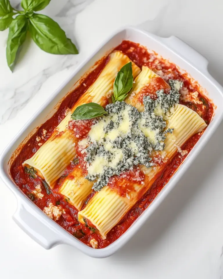 Homemade Vegan Manicotti photo