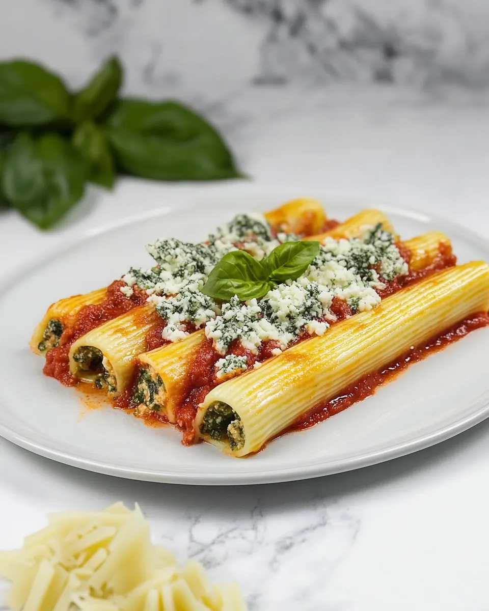 Delicious Vegan Manicotti dish photo