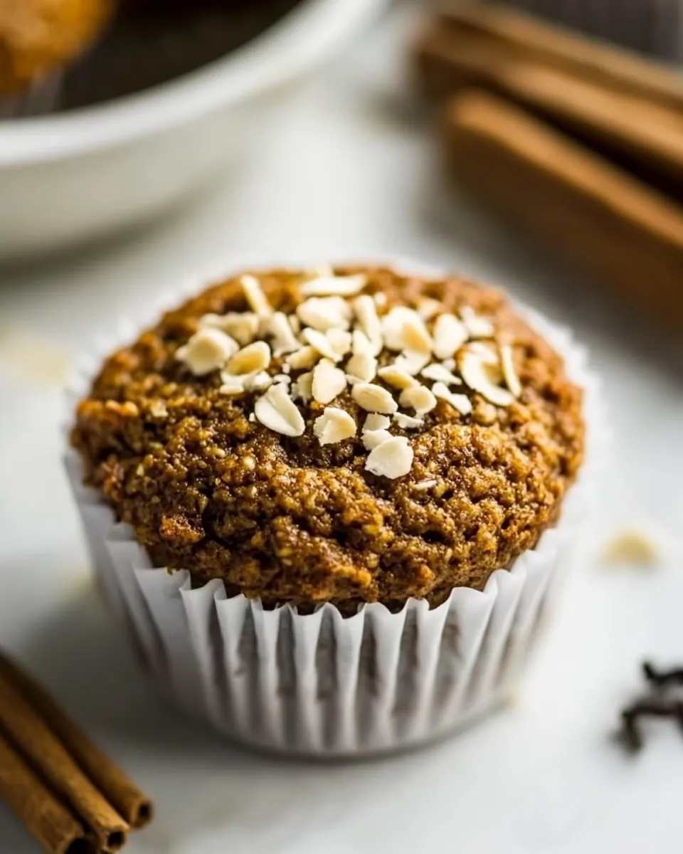 classic Vegan Protein Muffins With Chai And Vanilla image