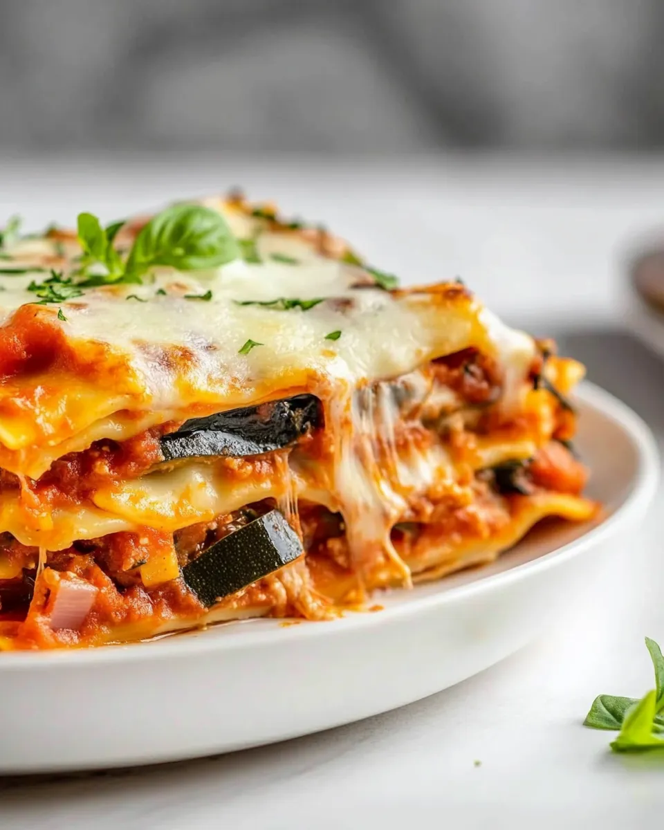 Classic Vegetable Lasagna image