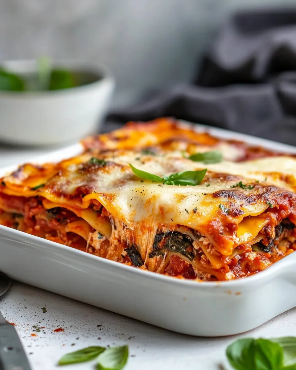 Easy Vegetable Lasagna recipe photo