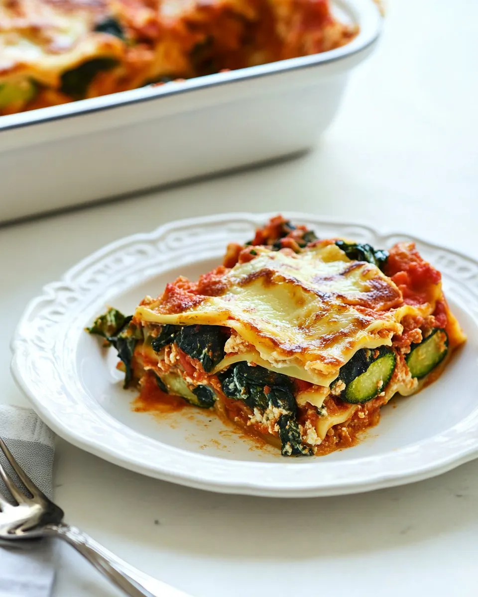 Classic Vegetable Lasagna Recipe image