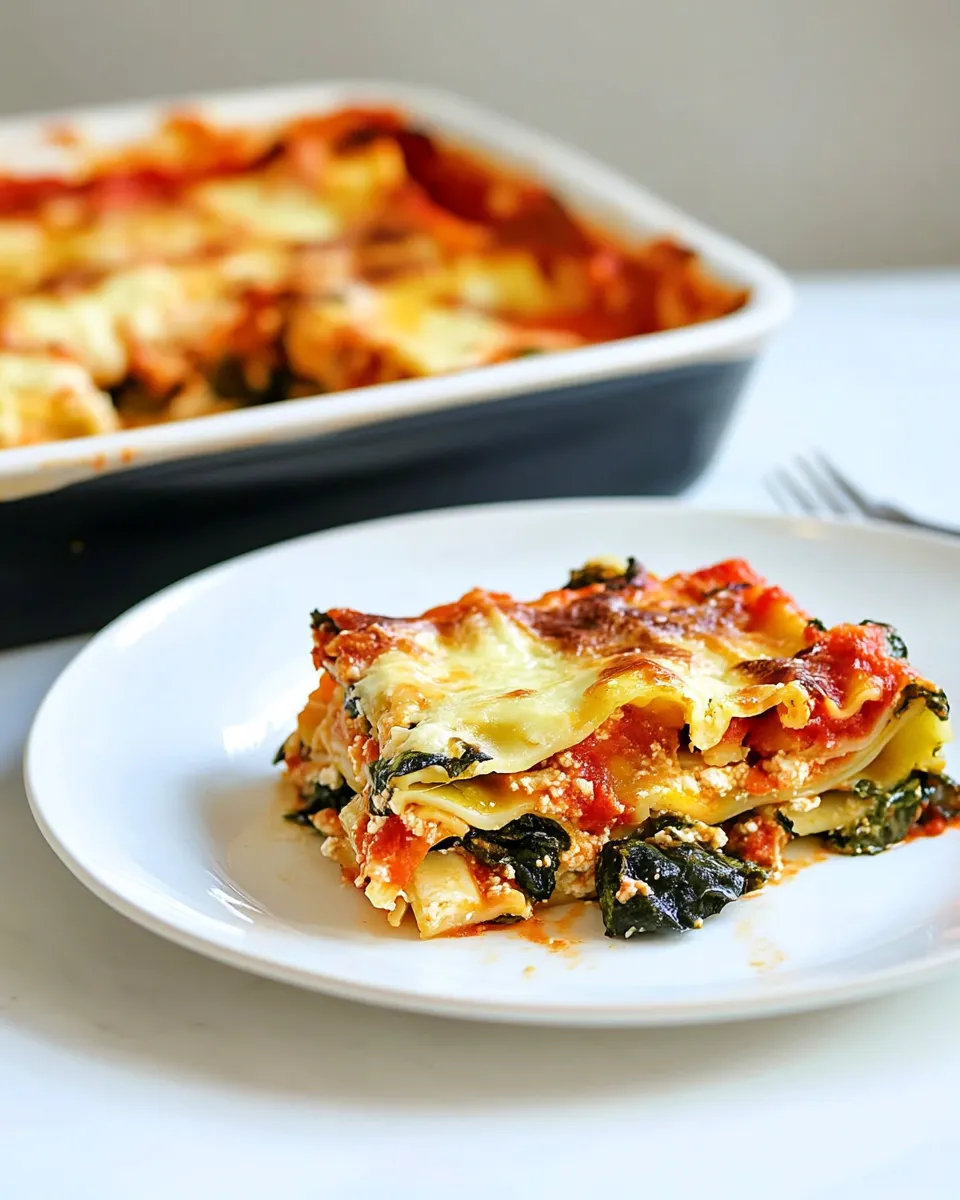 Easy Vegetable Lasagna Recipe recipe photo