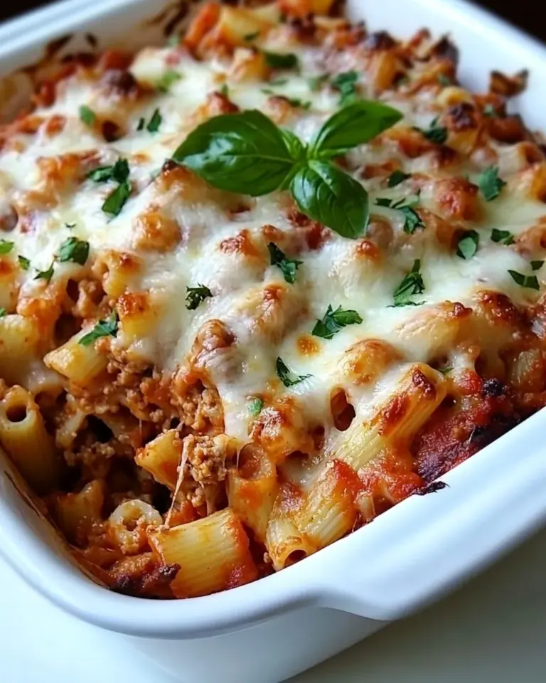 Homemade Vegetarian Baked Ziti photo