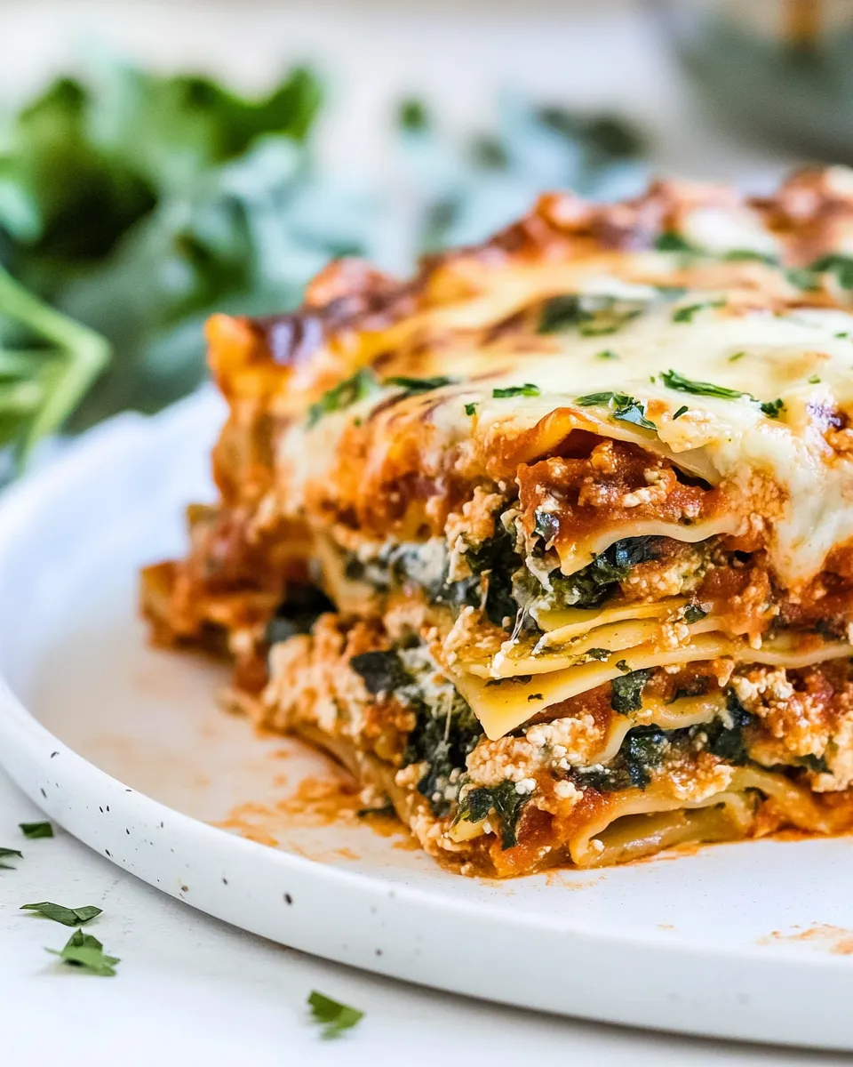 Classic Vegetarian Lasagna image