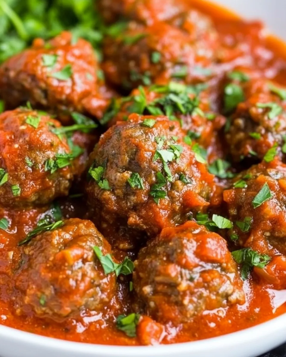 Easy Vegetarian Mushroom Meatballs dish photo