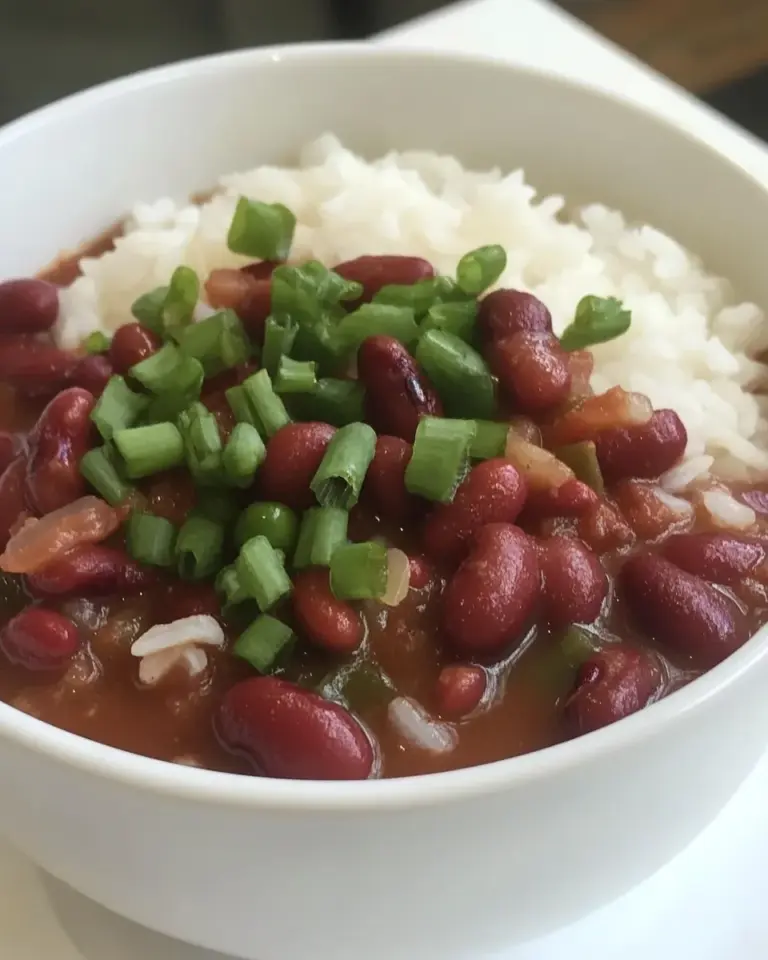 Homemade Vegetarian Red Beans & Rice photo