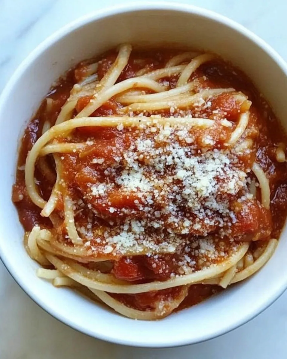 Delicious Vegetarian Spaghetti Sauce dish photo
