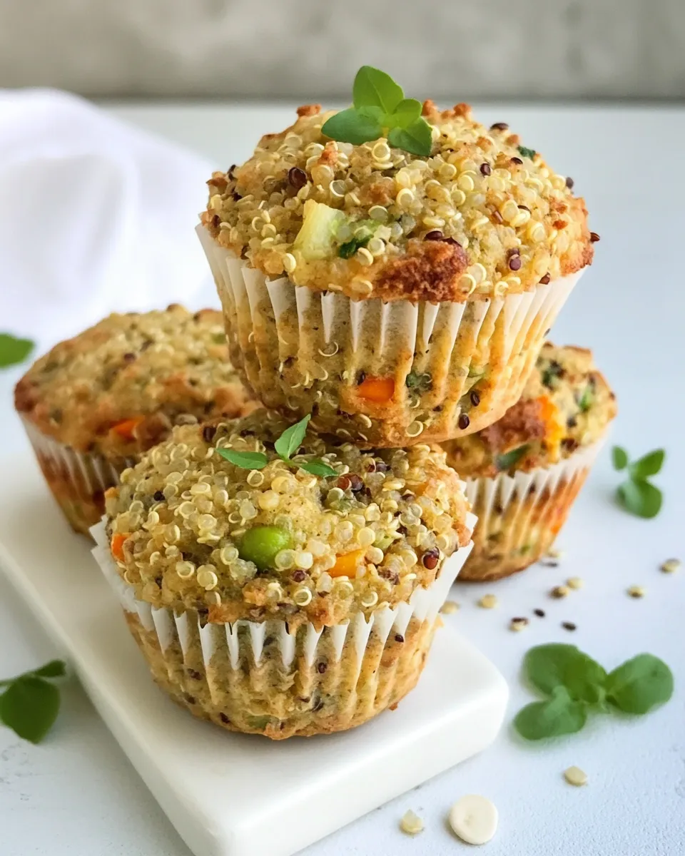 Classic Veggie Quinoa Muffins recipe photo