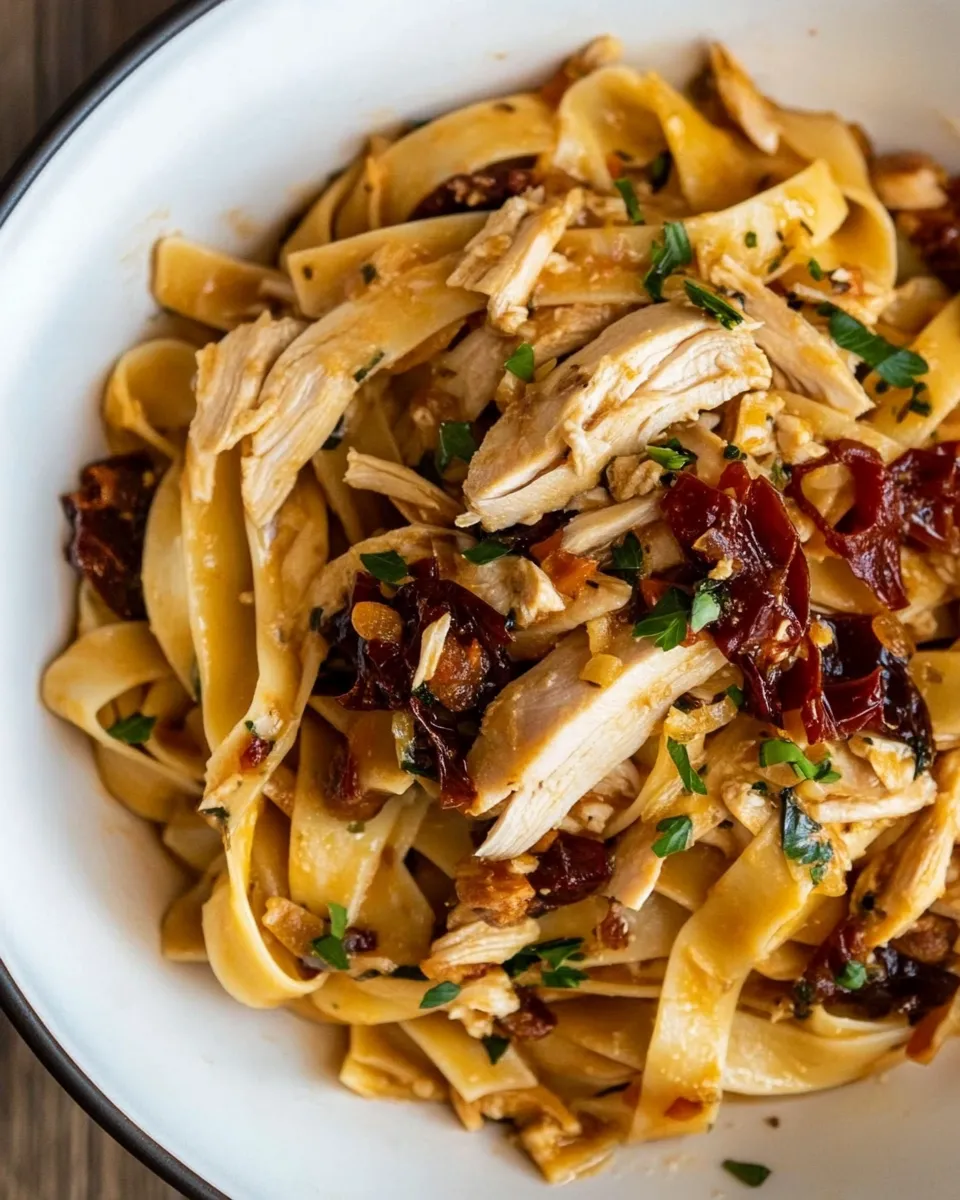 Easy Venetian Chicken Pasta (Rotisserie Chicken Pasta) recipe image
