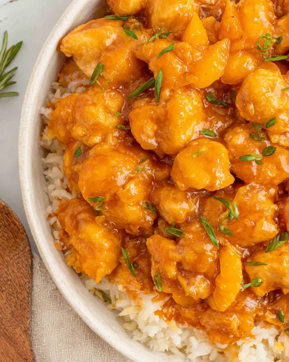 Homemade Weight Watchers Asian Orange Chicken photo