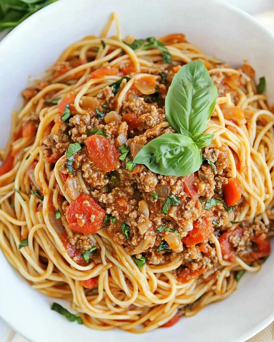 easy Weight Watchers Spaghetti Bolognese picture