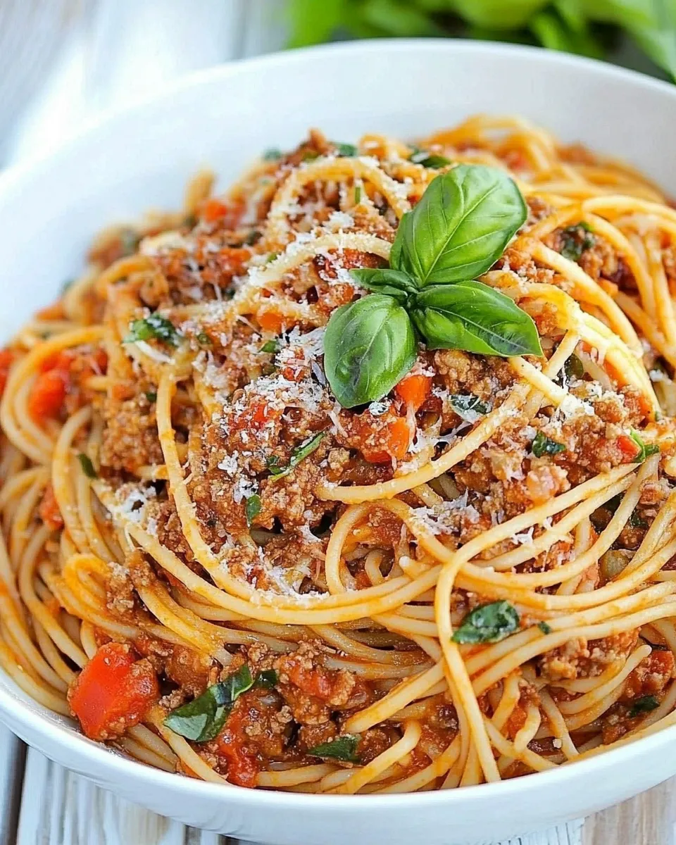 delicious Weight Watchers Spaghetti Bolognese shot