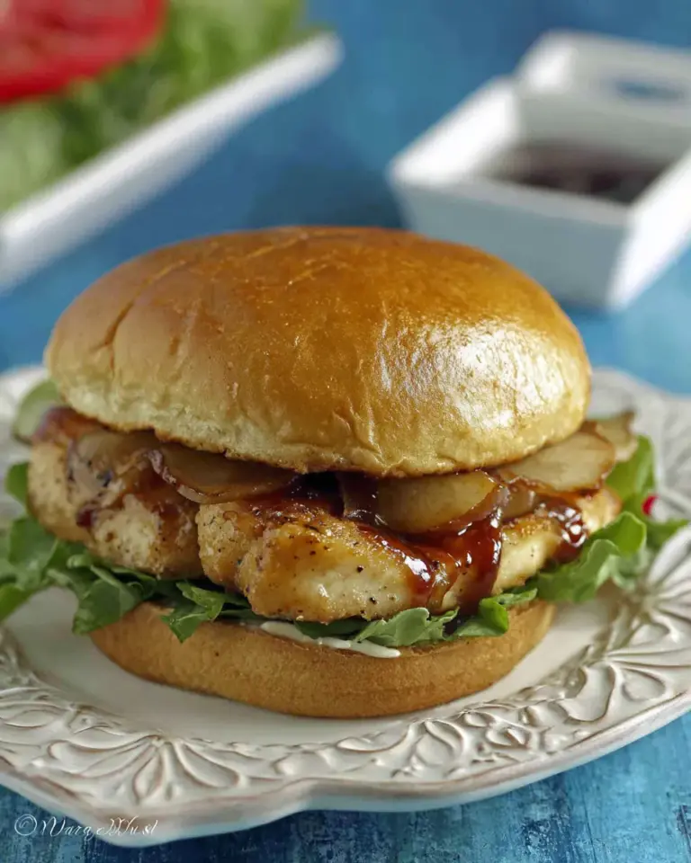 Homemade Whataburger Honey BBQ Chicken Strip Sandwich: Easy Copycat Recipe photo