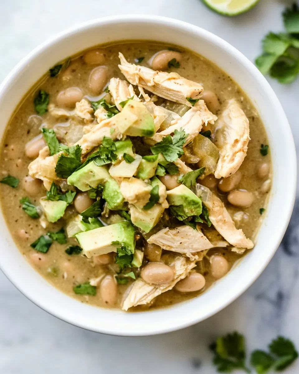 Easy White Bean Chicken Chili recipe photo