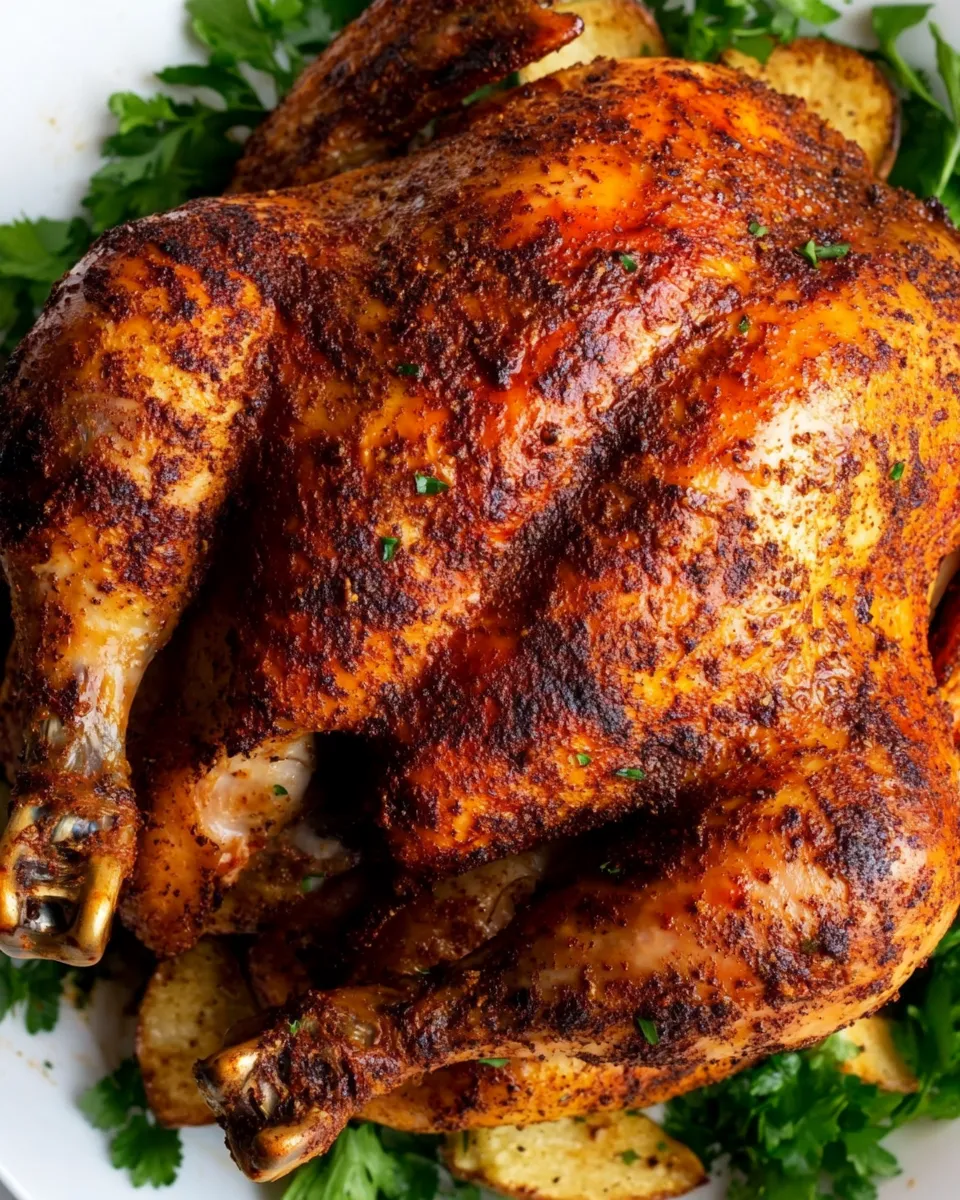 Easy Whole Chicken In Air Fryer recipe photo