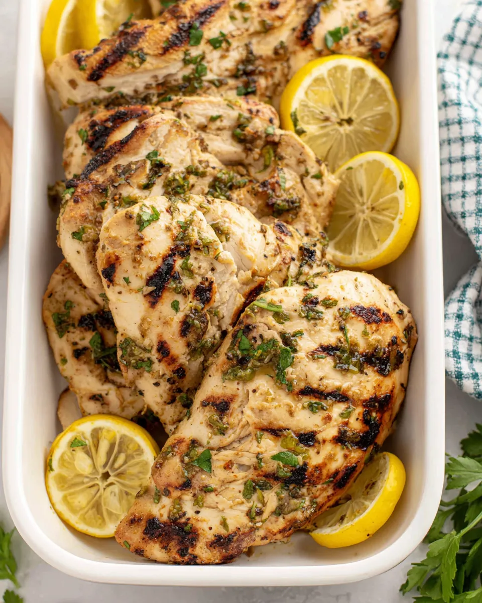 Delicious Zesty Chicken Marinade recipe photo