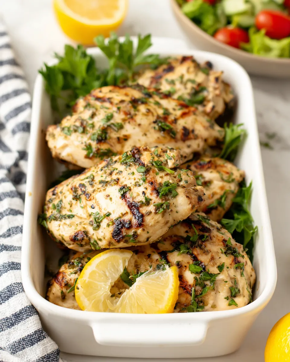 Amazing Zesty Chicken Marinade plate image