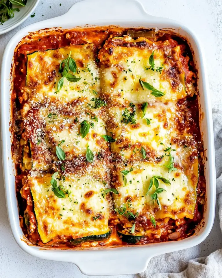 Homemade Zucchini Lasagna photo