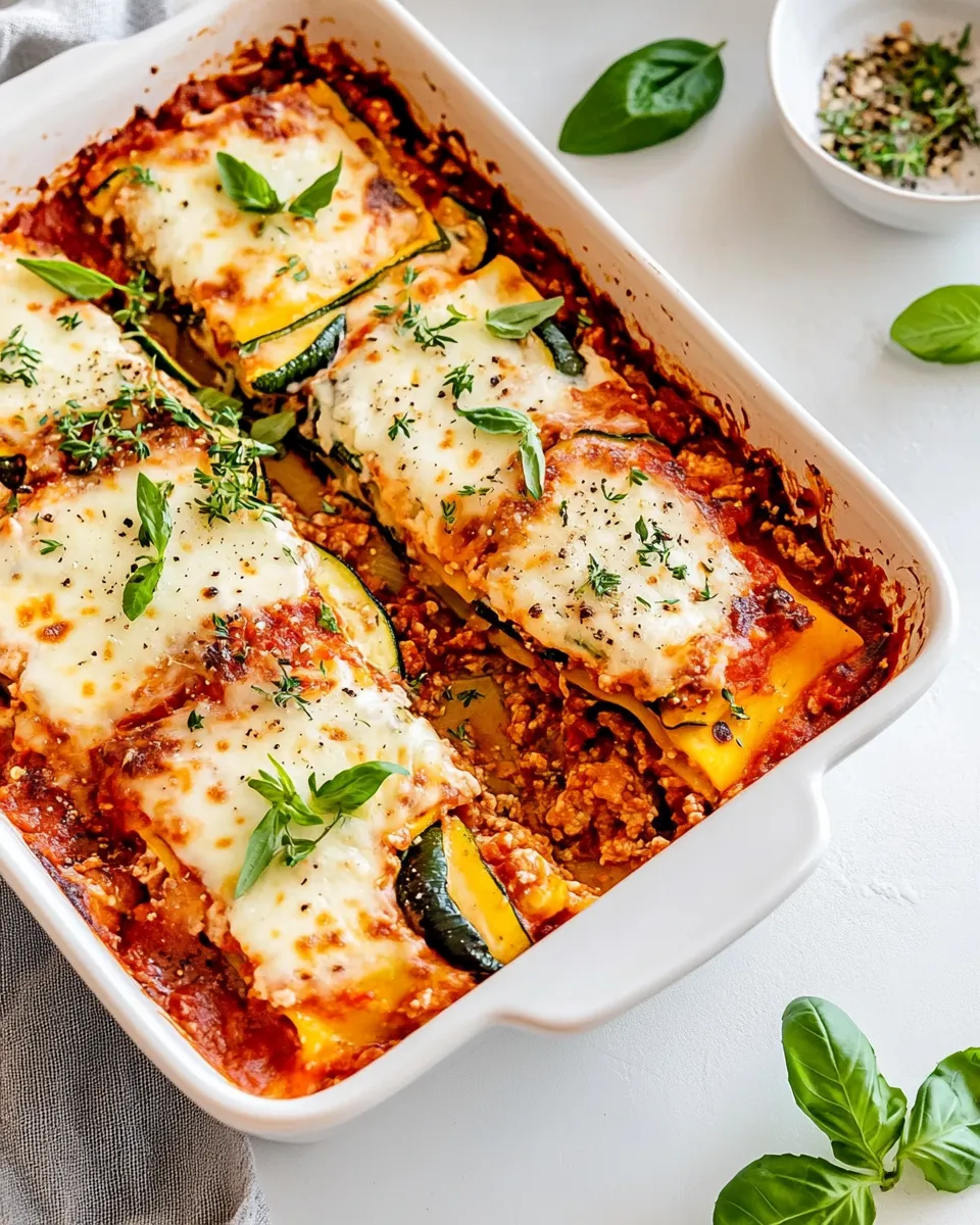 Classic Zucchini Lasagna recipe image